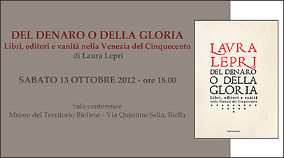Bibliopride 2012 : presentazione libro Laura Lepri